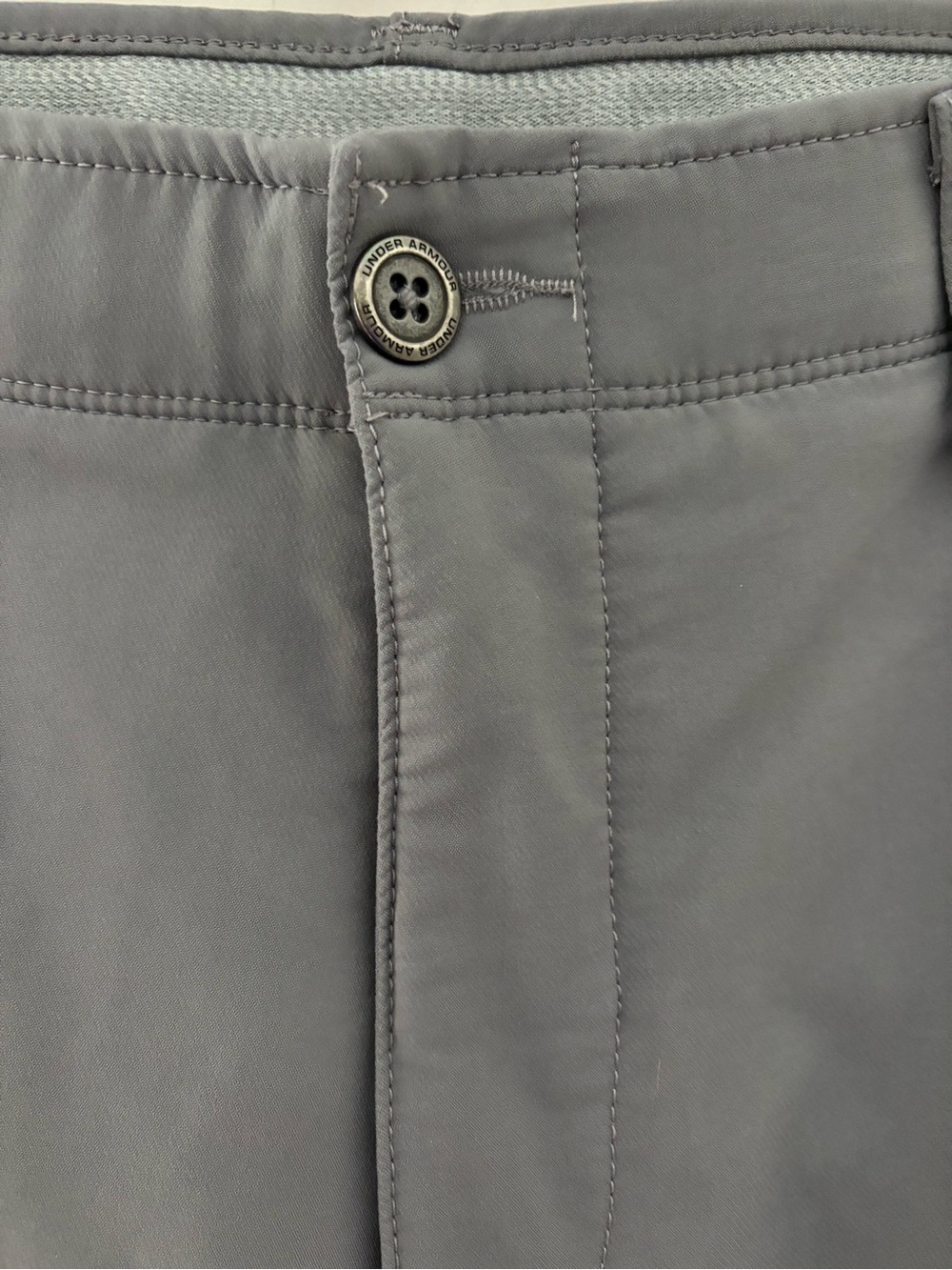 Under Armour Gray Straight Leg Performance Pants Athletic Golf Pants 34x30 - Picture 3 of 6